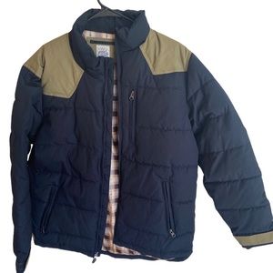 MOONSHINE SPIRIT MEN'S NAVY BACK COUNTRY QUILTED INSULATED PUFFER JACKET